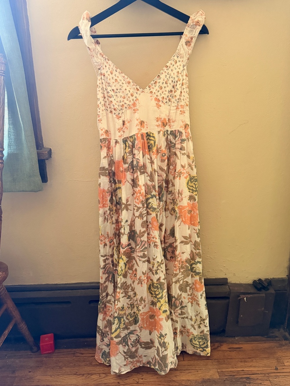 Free People Floral Patchwork Dress